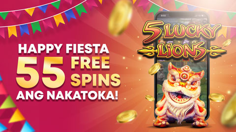 55 Free Spins: Happy Fiesta na, Happy S5.com Anniversary pa!