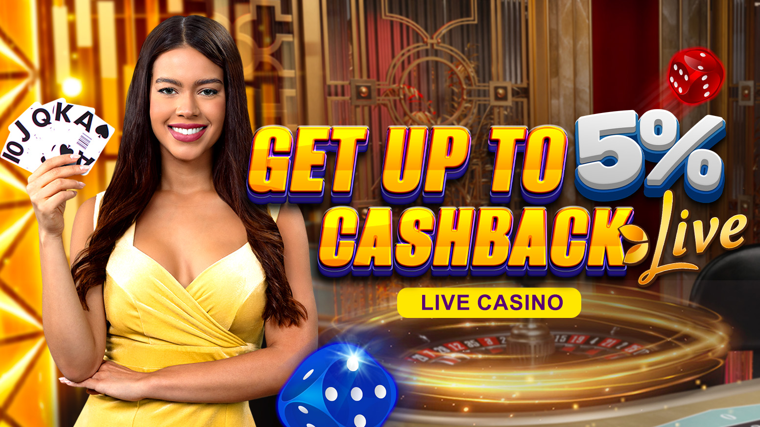 Cashback sa Live Games!