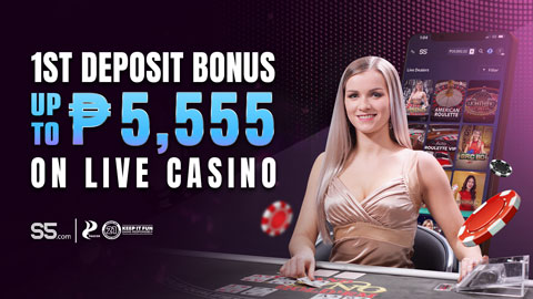 Live Casino 75% First Deposit Bonus 