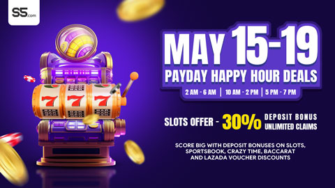 Slots Mania: Payday Happy Hour Promo