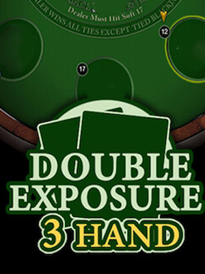 Blackjack Double Exposure 3 Hand - Habanero