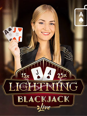 Lightning Blackjack - Evolution First Person