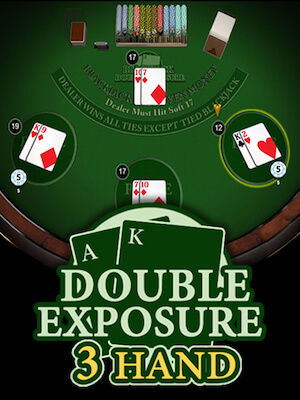 Blackjack Double Exposure 3 Hand - Habanero - BlackJack3HDoubleExposure