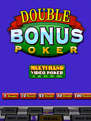 Double Bonus Poker - Real Time Gaming