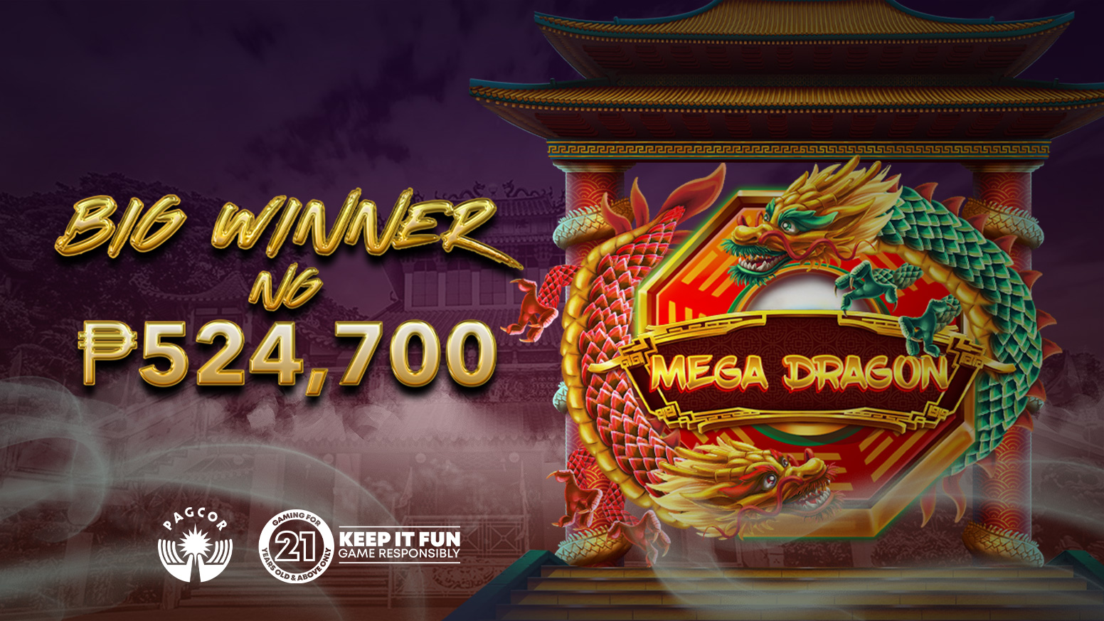 Mega Dragon Big Winner !