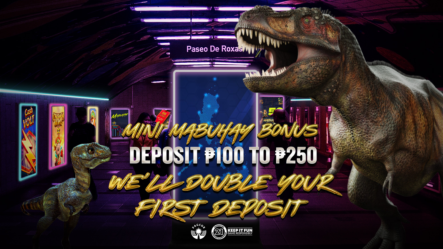 Get Your 100% Mini Mabuhay Deposit Bonus Now