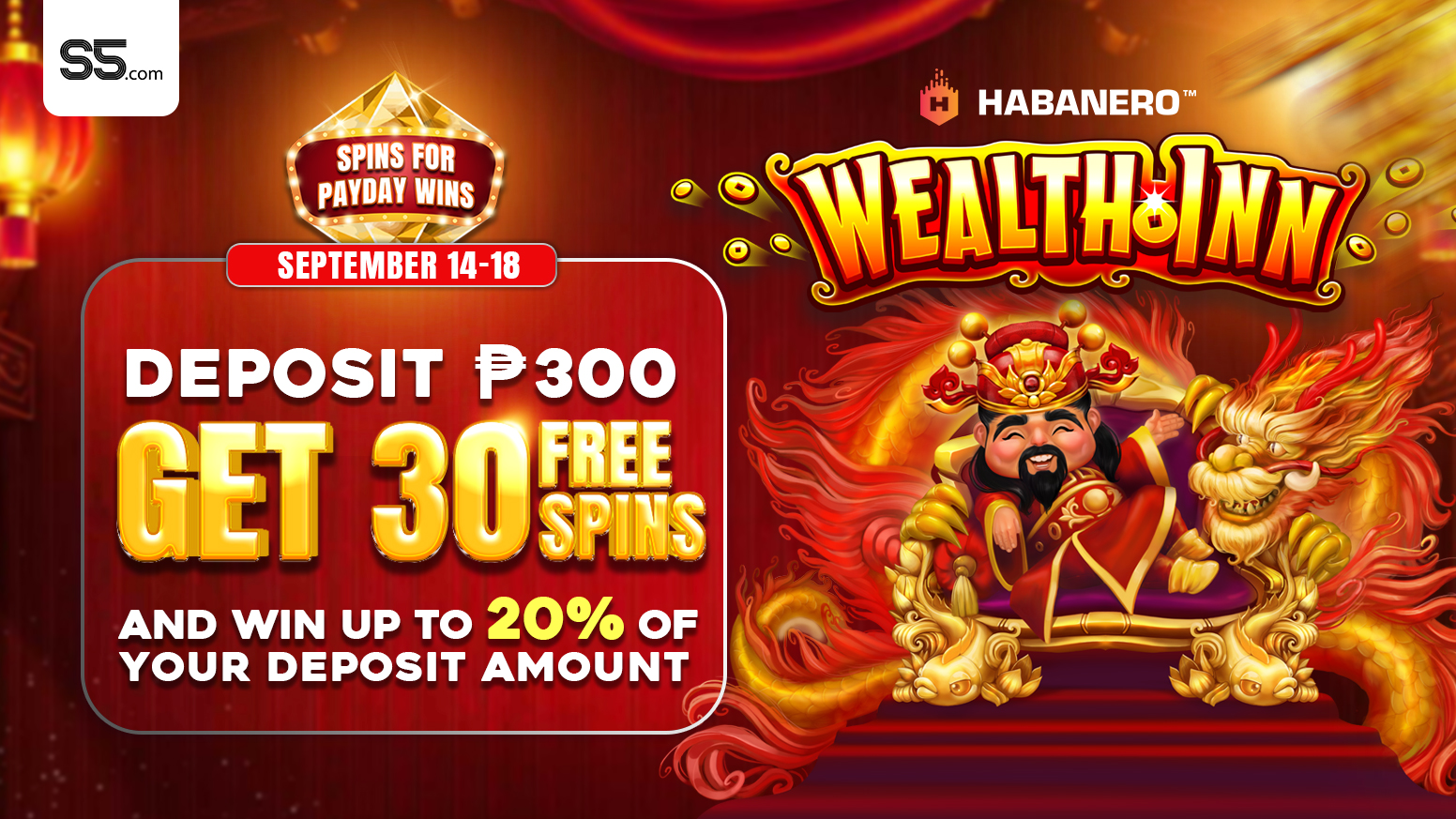  Wealth Inn Spins For Payday Wins