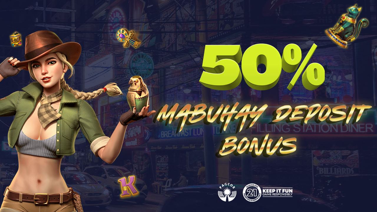 Make your first deposit at S5.com and get a 50% Mabuhay Welcome Bonus of up to ₱25,000.