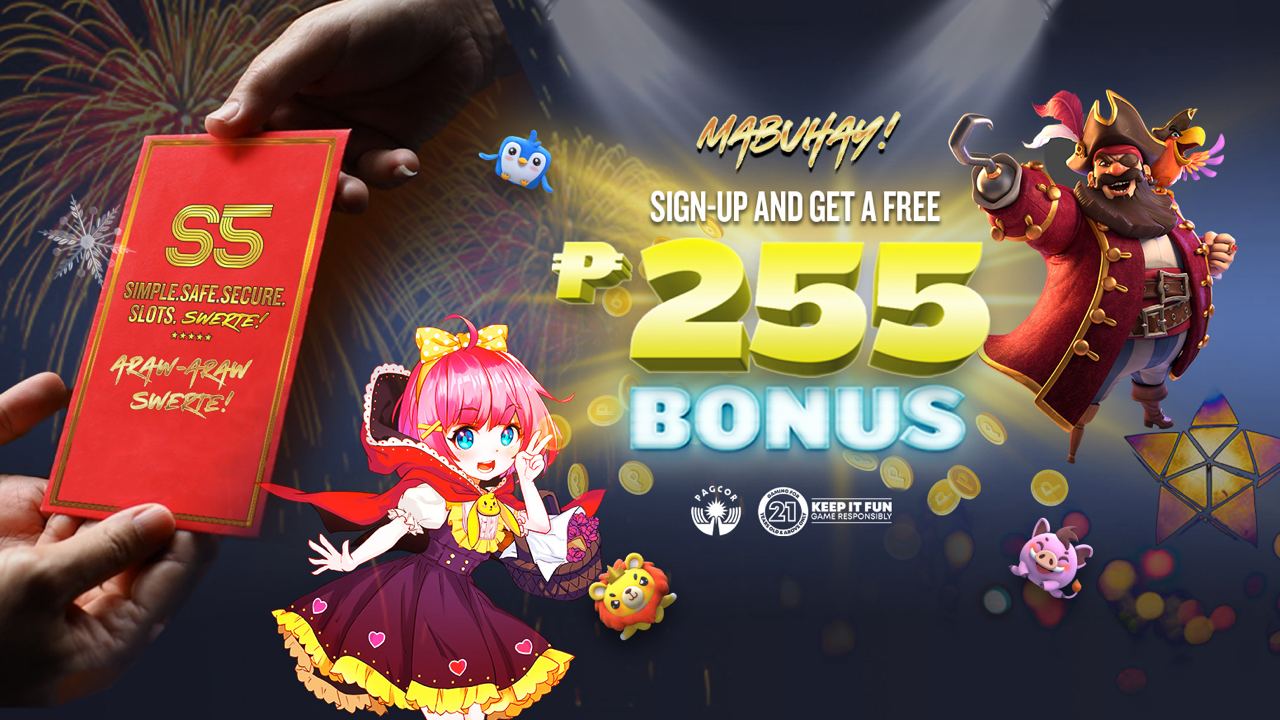 Sign up NOW and Get a ₱255 Bonus