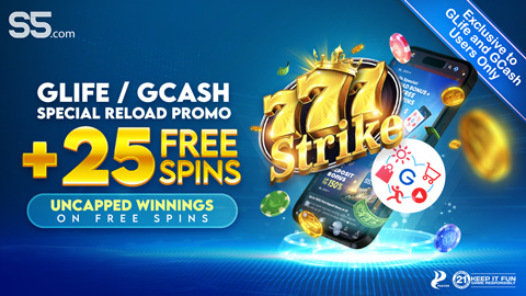 9.9 Lucky Streak GLife/GCash Reload Promo