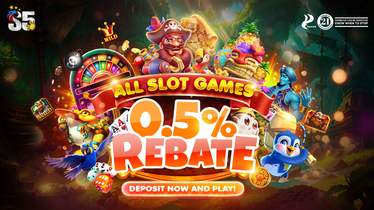 SUPER ANG SLOTS SAYA SA S5 CASINO!