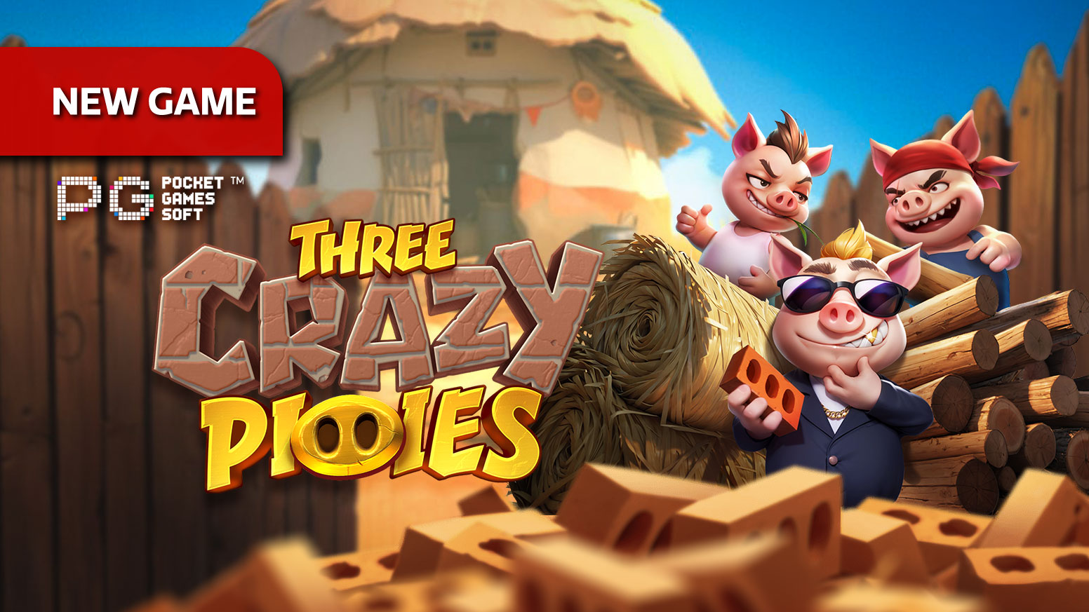  Oink! Oink! Oink! Nagbabalik ang inyong favorite three little pigs for more fun!